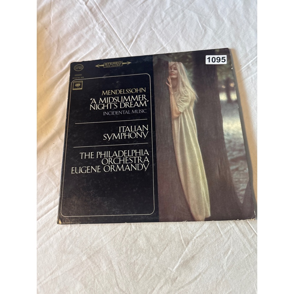 Columbia Mendelssohn Midsummer Italian Symphony Vinyl LP Philadelphia Orch
